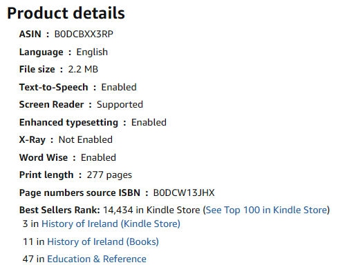 2025 03 16 Book Ranking on Amazon